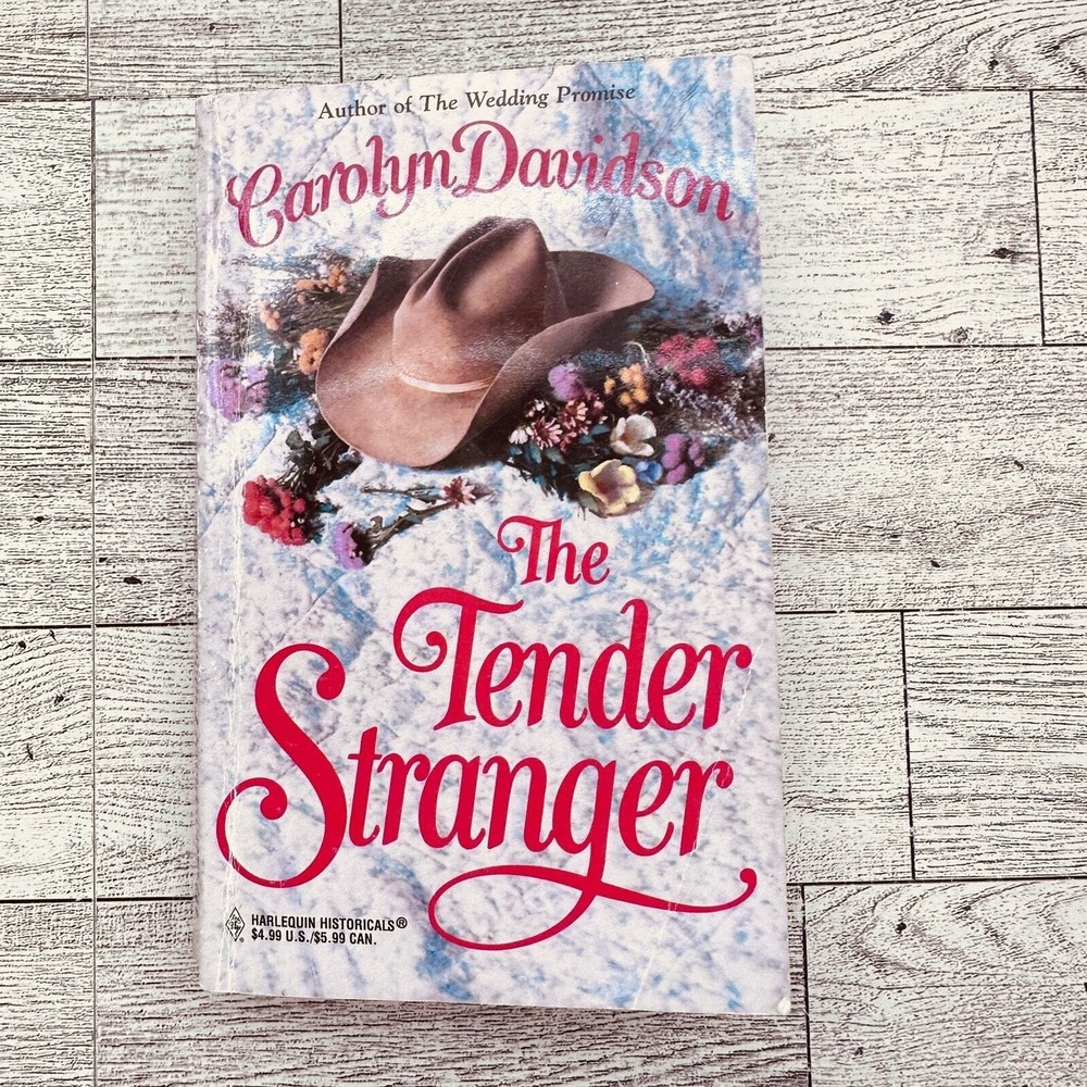 Tender Stranger by Carolyn Davidson 1999 Harlequin Historical Western Romance